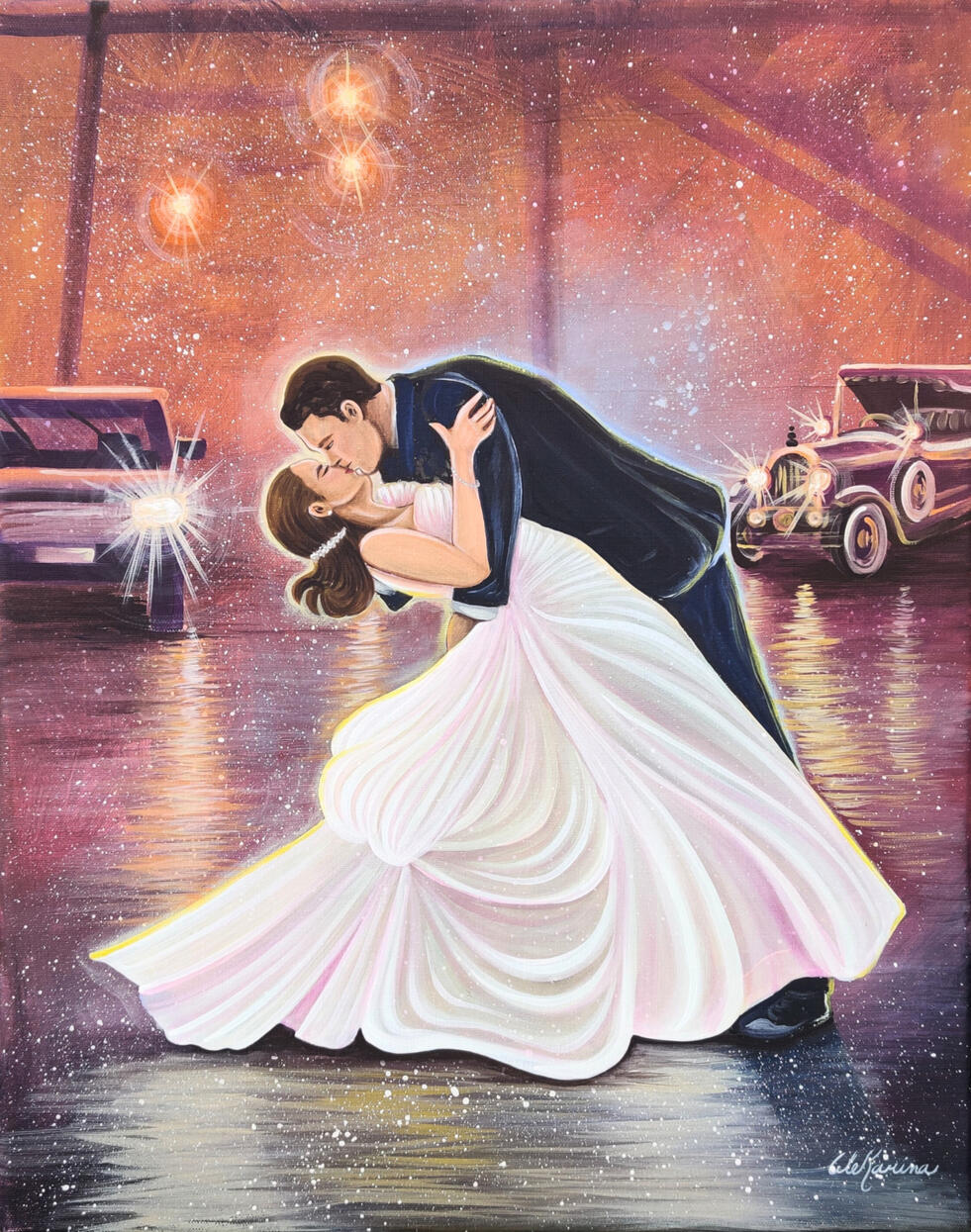 Steph +Thomas' Deep Kiss